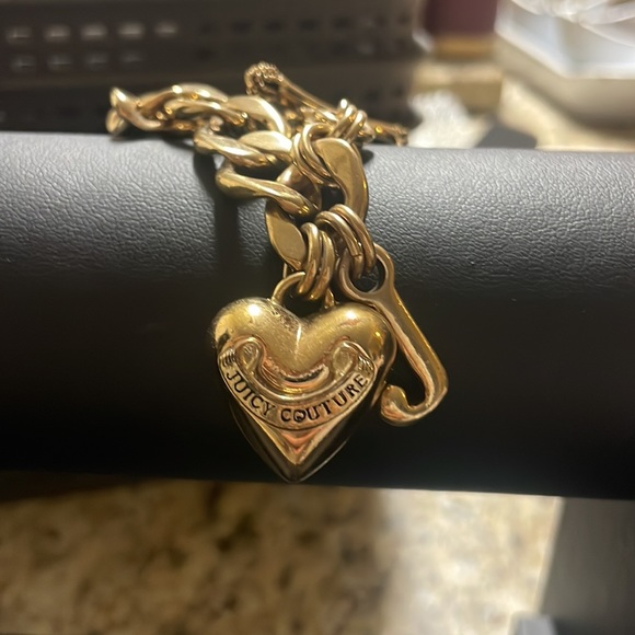 Juicy Couture heart bracelet with “J” - Picture 2 of 3